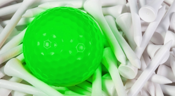 Grøn damer golf
